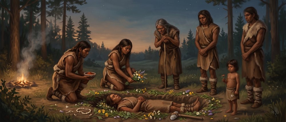 Tribe ritual, artwork from the game